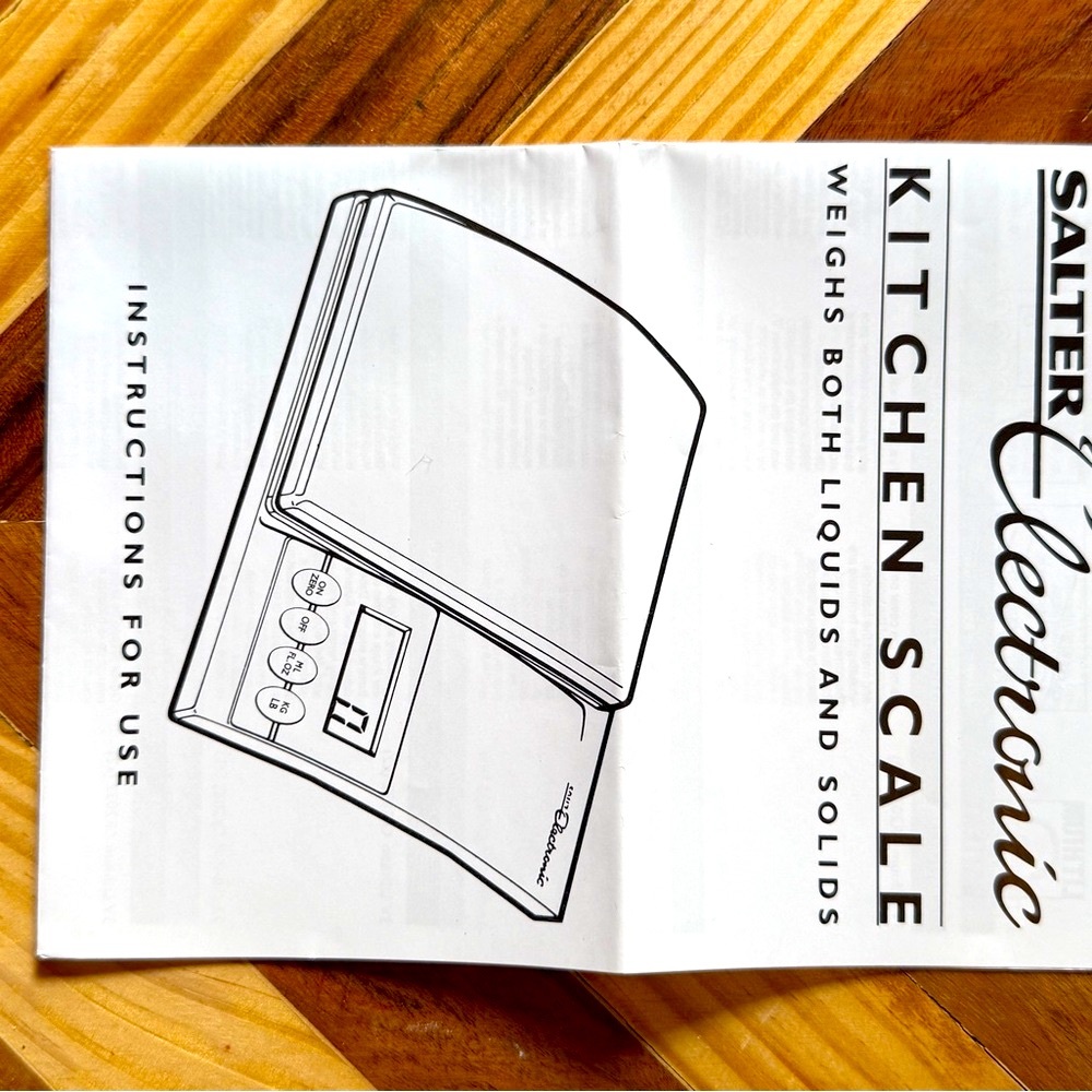 Digital Kitchen Scale - Silver - Picture 4 of 7